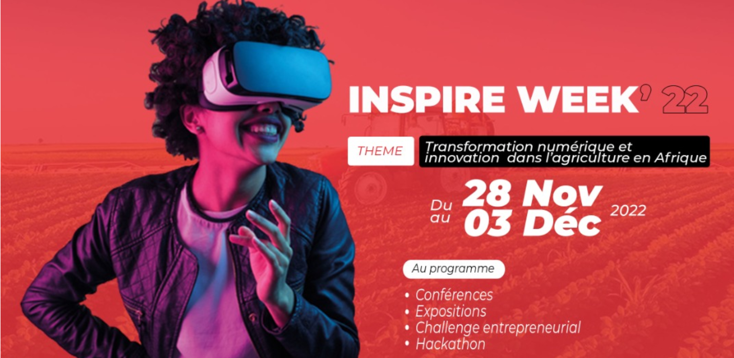 L’INSPIRE WEEK 2022 se tiendra du 28 novembre au 3 décembre à Douala