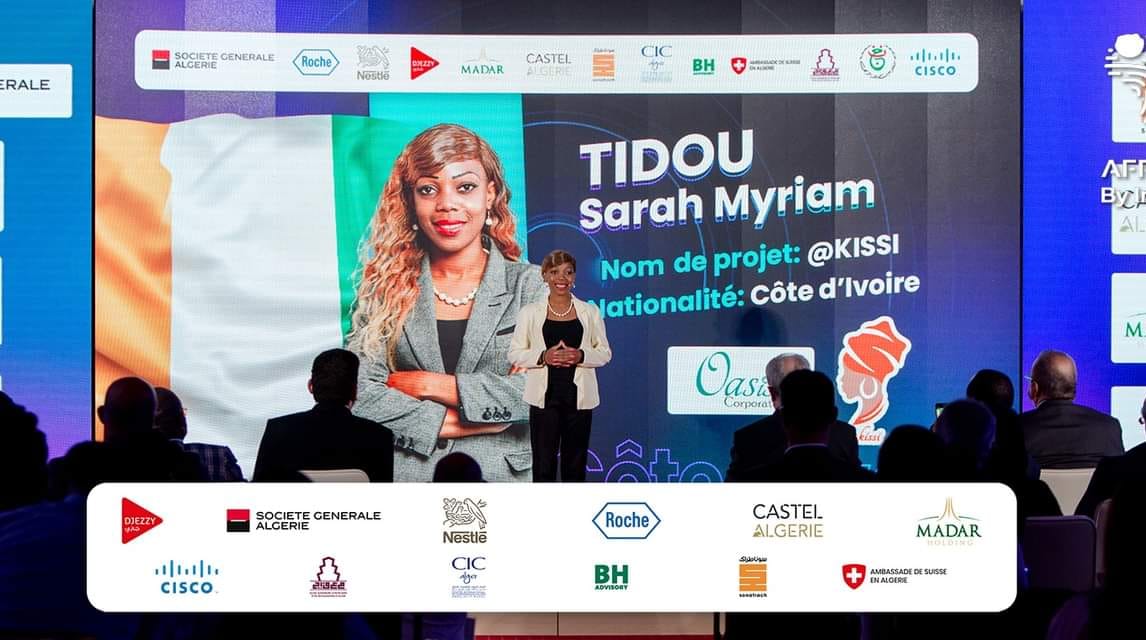 Sarah Tidou et l’appli @Kissi, solution de digitalisation du secteur informel