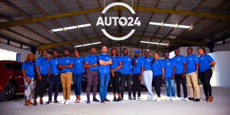 La start-up Auto24 lancée par Stellantis installe une borne de recharge pour VE à Treichville en côte d’ivoire