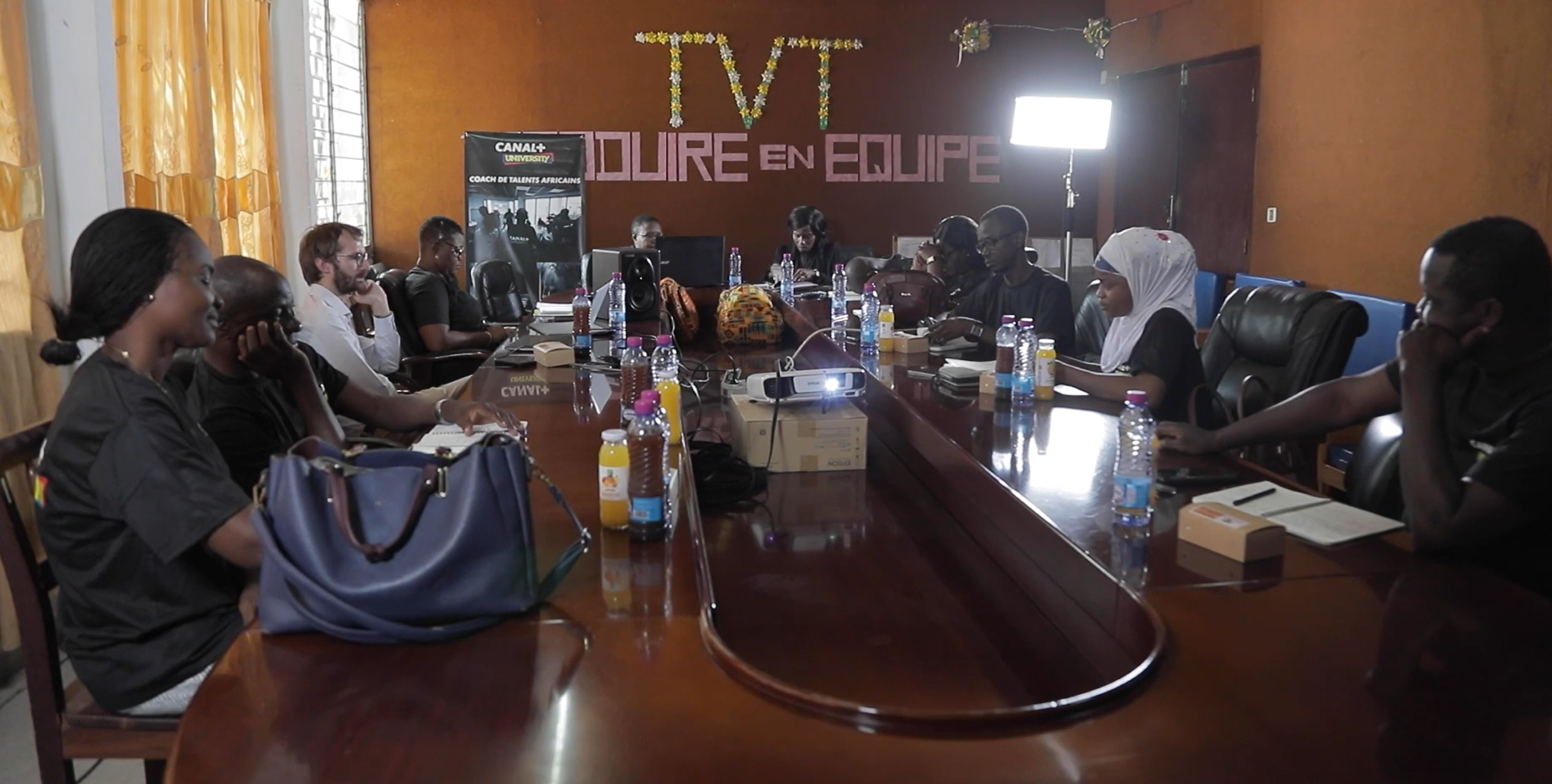 CANAL + organise une formation C+U (écriture audiovisuelle) au Togo !