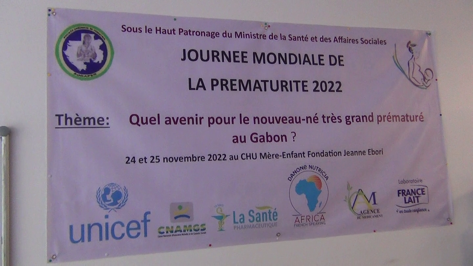 Le Laboratoire France Lait soutient la 3 édition des journées scientifiques de la prématurité au Gabon