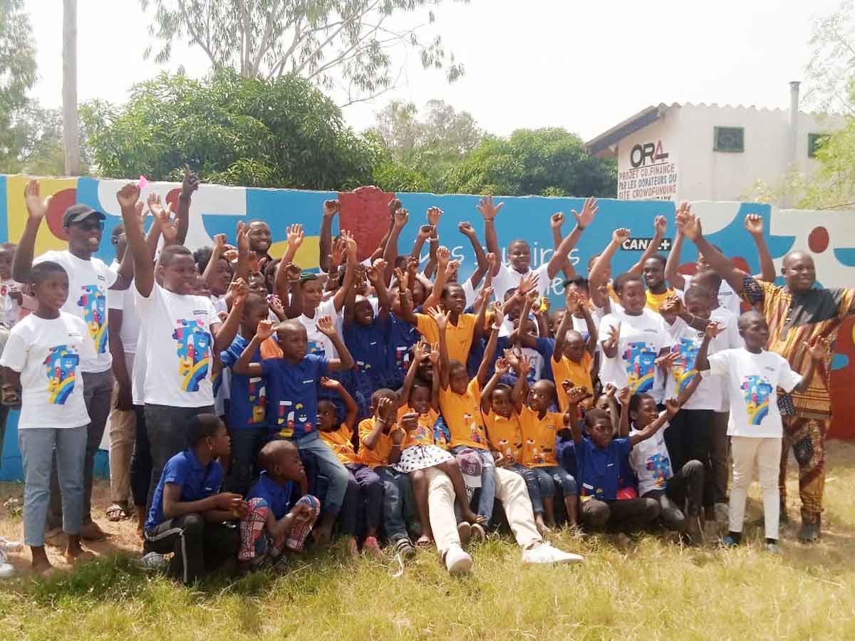 Canal+Togo apporte du sourire aux enfants de l’Orphelinat ‘La Solution’