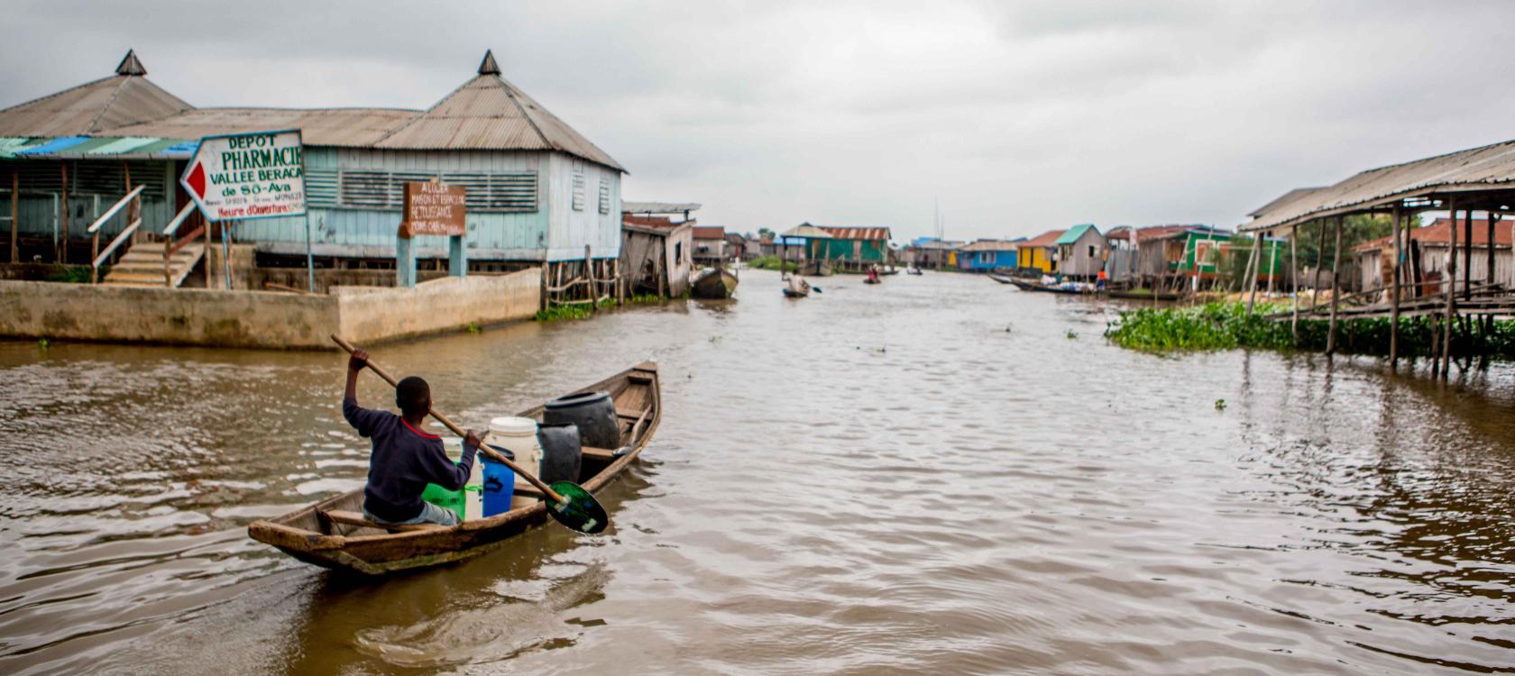 Ganvié, Bénin : L’AFD accompagne la remise à flot de la Venise africaine