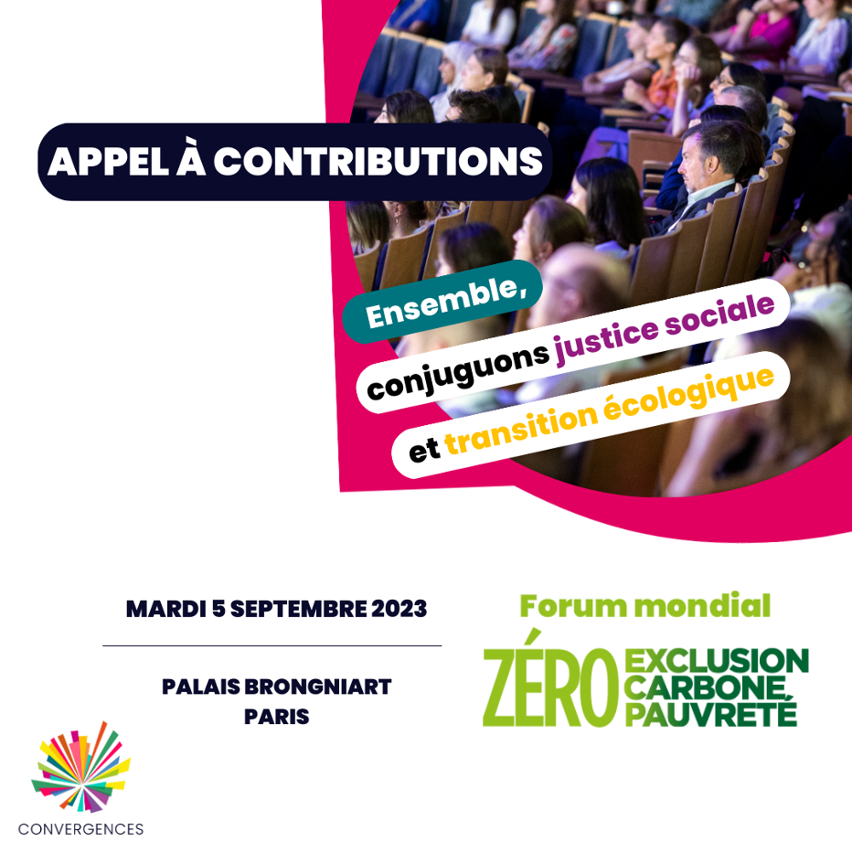 Forum Mondial 3Zéro 2023 de Convergences – Appel à Contributions