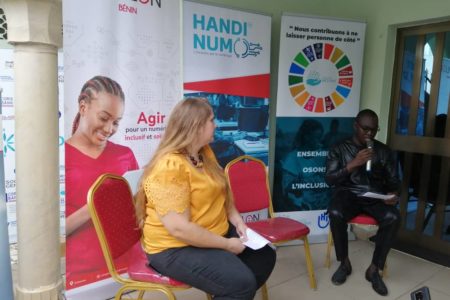 Lancement du projet HandiNum de Simplon Bénin: 12 jeunes en situation de handicap formés au métier du numérique