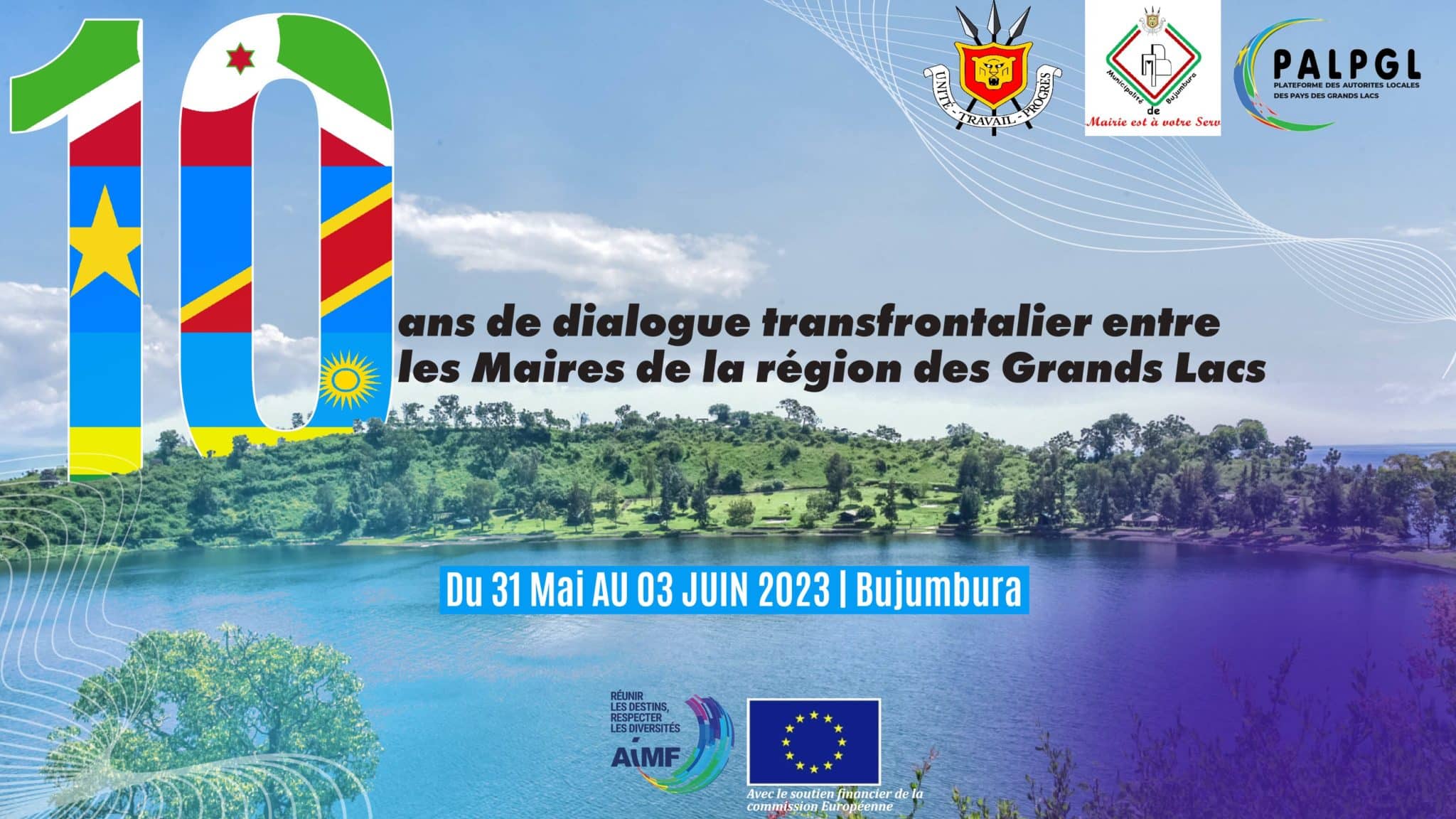 AIMF – 10 ans de dialogue transfrontalier entres les Maires de la Région des Grands Lacs