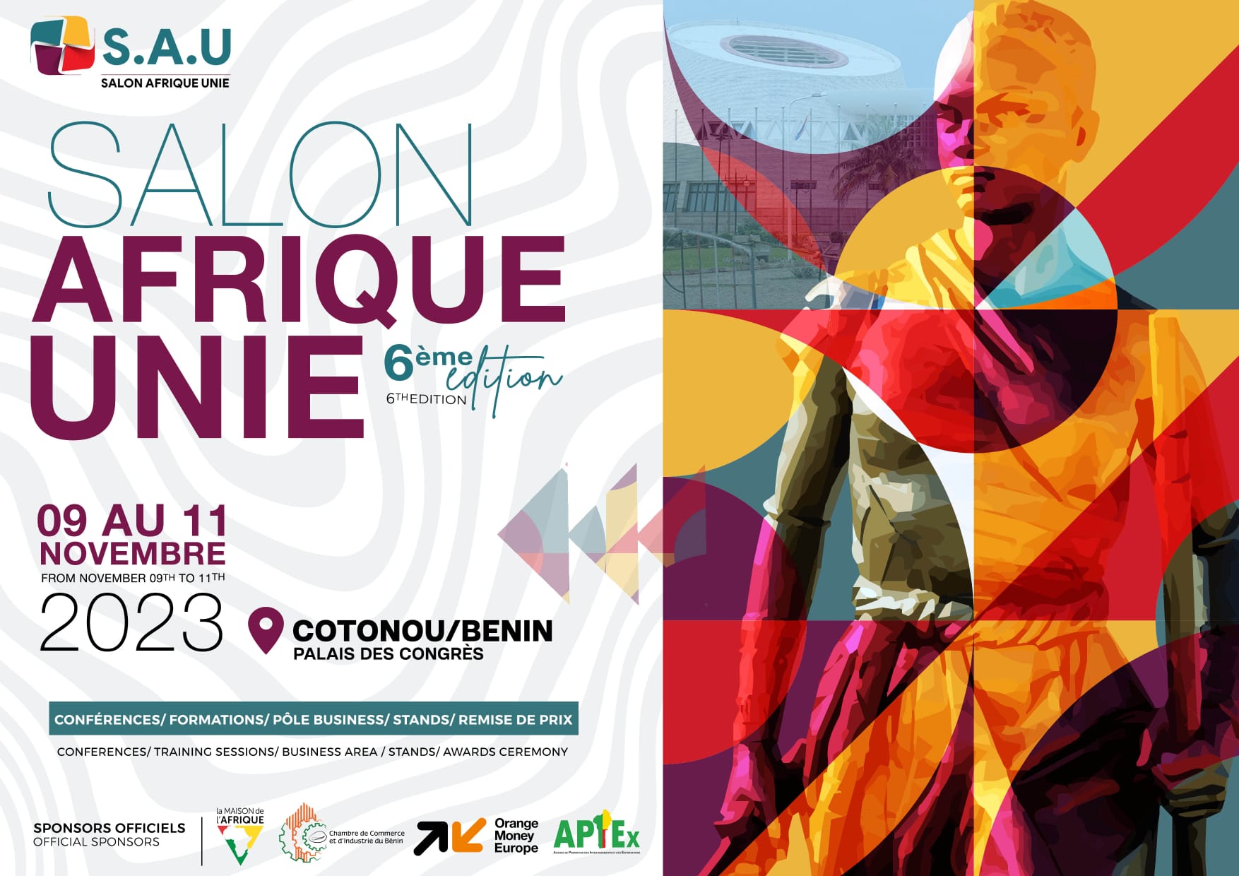 Né en France, le « Salon Afrique Unie » des diasporas africaines s’exporte en novembre au Bénin, une 1ère sur le Continent