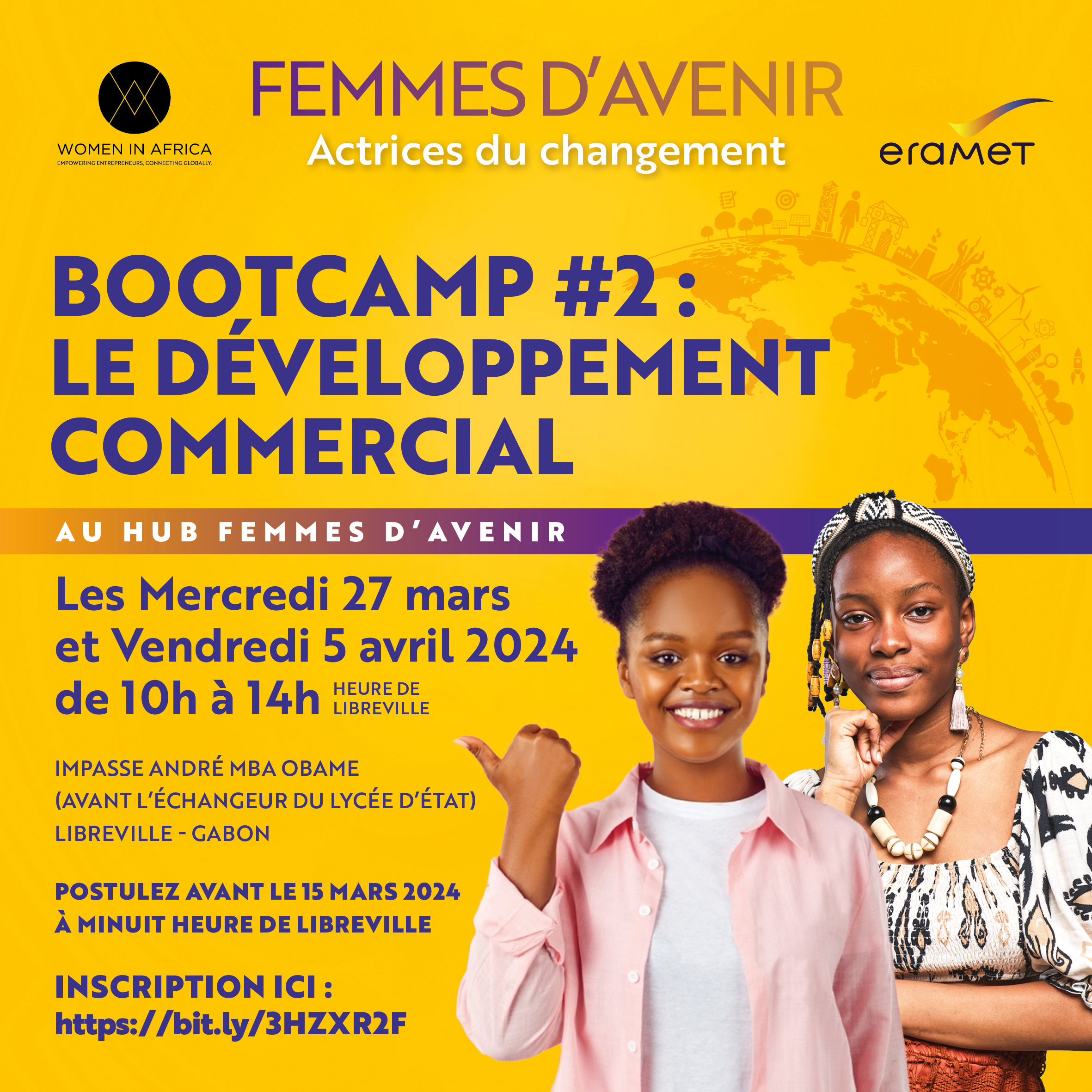 Bootcamp Femmes d’Avenir Gabon – Eramet et Women In Africa