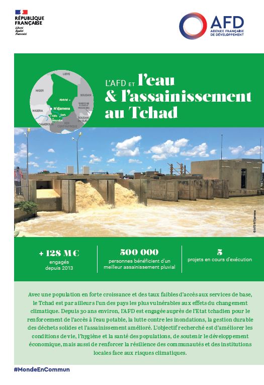 L’AFD et l’eau et l’assainissement au Tchad | AFD – Agence Française de Développement