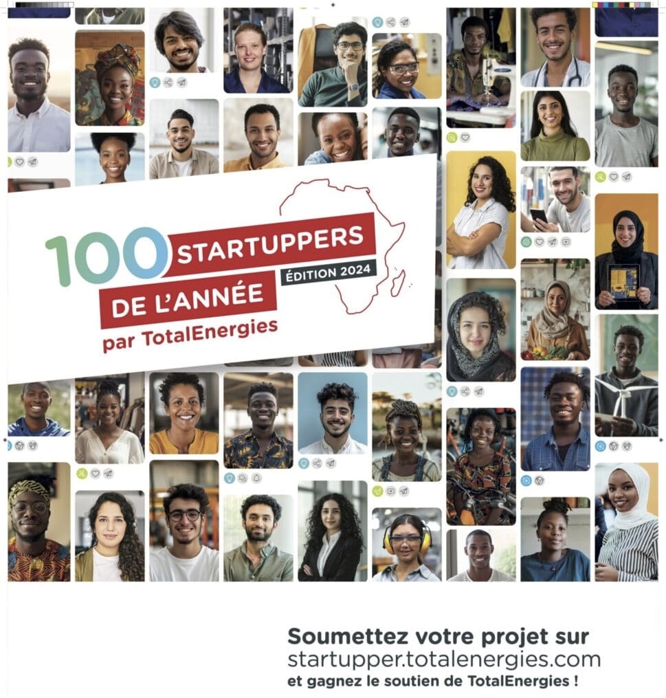 TotalEnergies/Challenge Startupper de l’année : 100 entrepreneurs africains seront récompensés