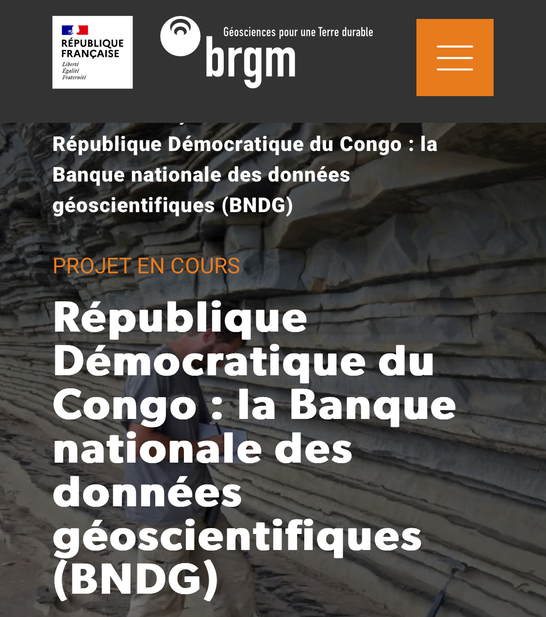 République Démocratique du Congo : la Banque nationale des données géoscientifiques conclut un partenariat avec le BRGM