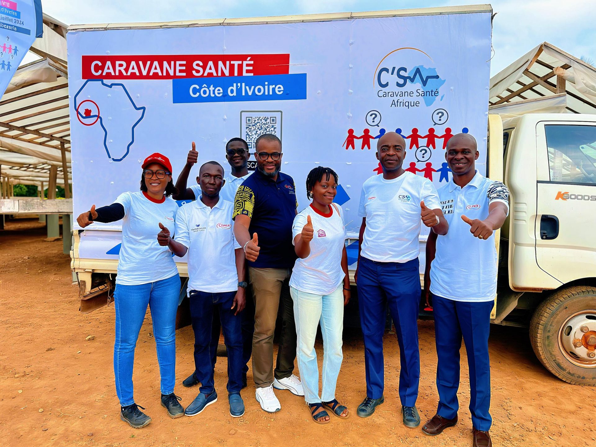 Focus sur la Caravane santé Côte d’Ivoire du 17 et 18 juillet de Santé en Entreprise avec CEMOI !