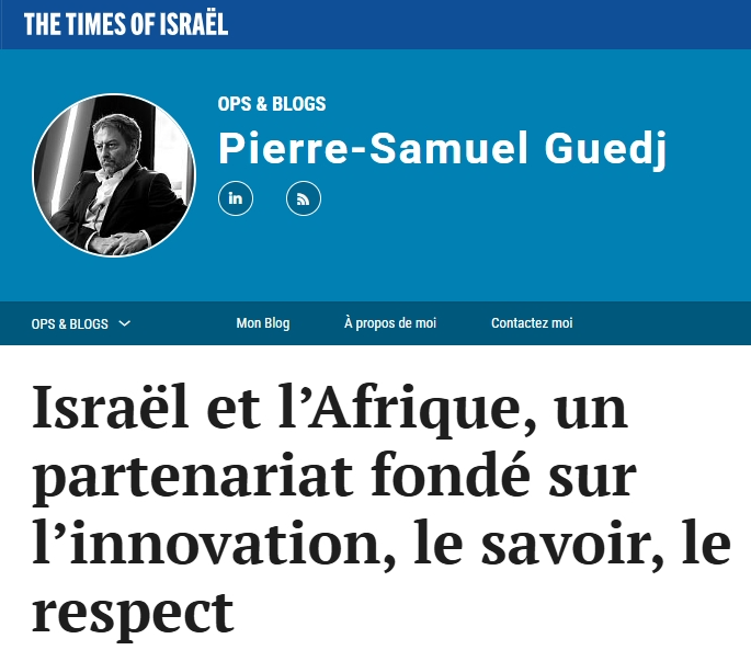 Israël & l’Afrique, un partenariat fondé sur l’innovation, le savoir et le respect Israël & l’Afrique, un partenariat fondé sur l’innovation, le savoir et le respect