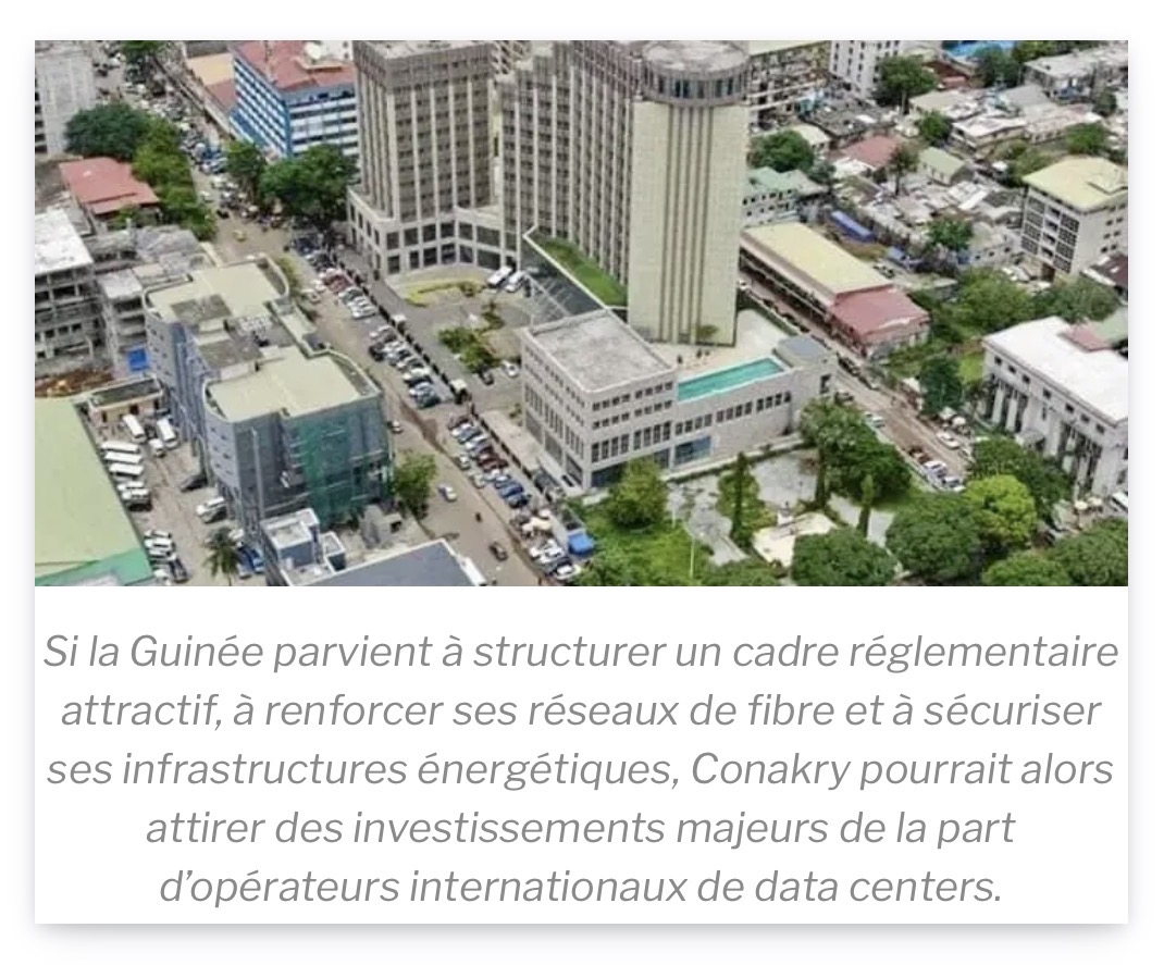 Tribune | Guinée : et si Conakry devenait le prochain hub stratégique des data centers en Afrique de l’Ouest ? [Par Pierre-Samuel Guedj]