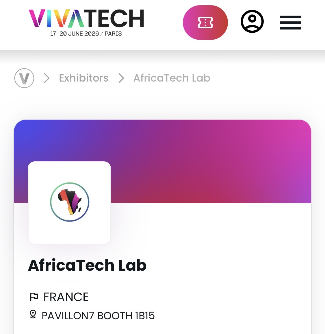 Rendez-vous avec l&rsquo;écosystème technologique africain lors de l&rsquo;AfricaTech Lab de VivaTech du 17 au 20 juin à Paris !