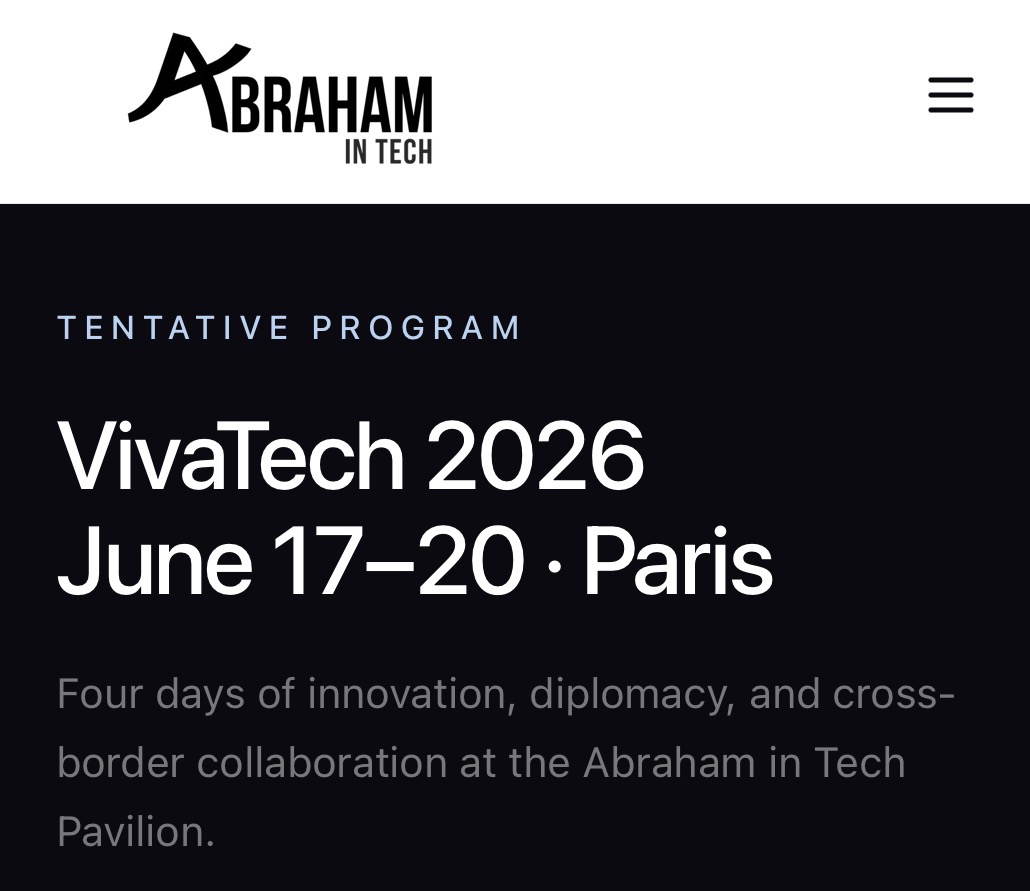 « Perspectives on Innovation & Digital Technology at the Heart of New Partnerships between Africa and the Middle East » June 19, 10:30 a.m., Abraham in Tech Pavilion, VivaTech