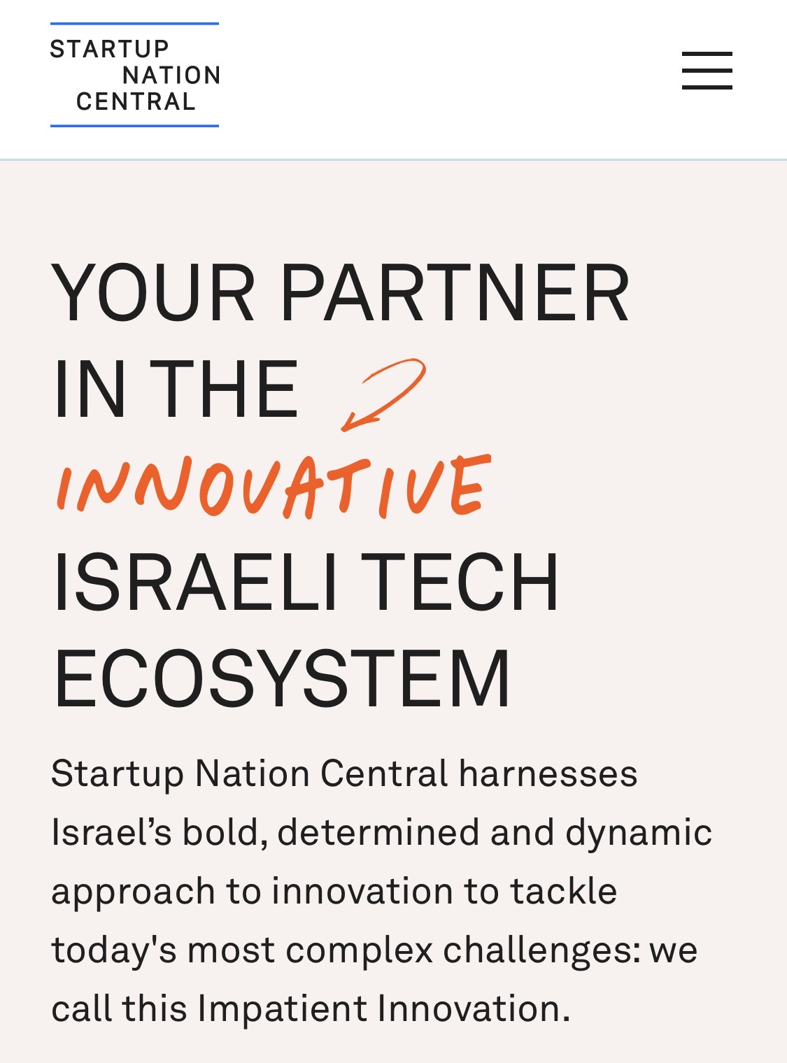 Startup Nation Central : un modèle israélien d’innovation au service des défis africains et des Objectifs de Développement Durable