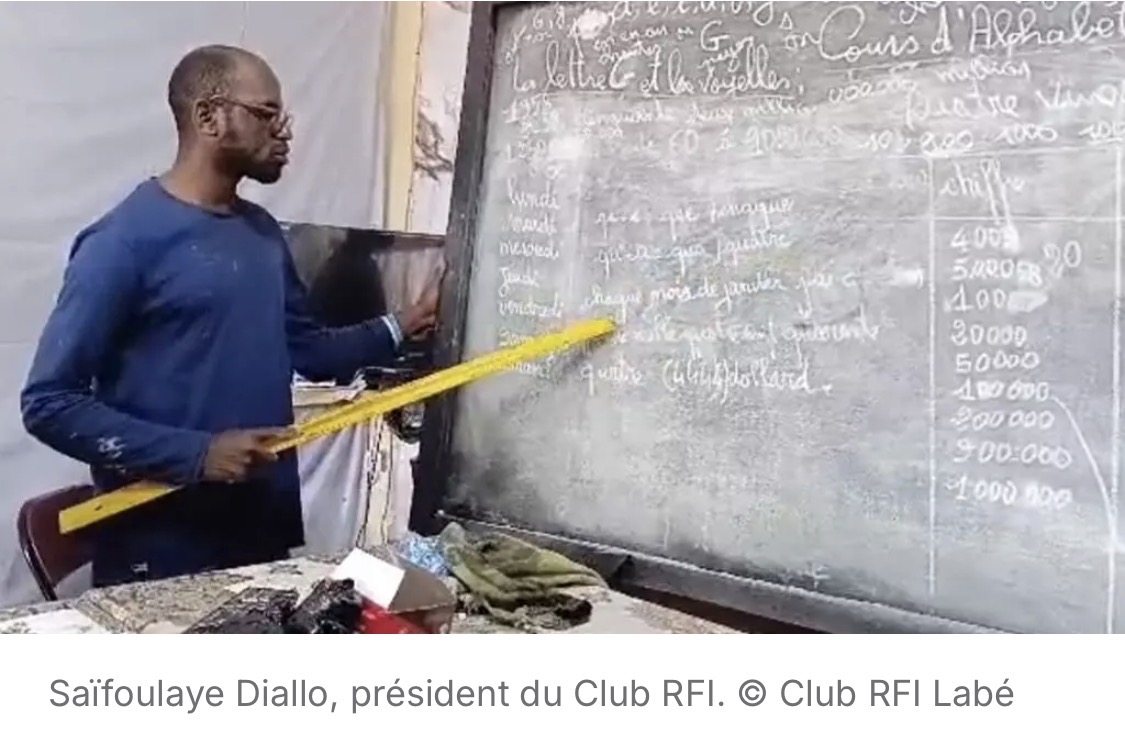 Le Club RFI Labé (Guinée Conakry) se mobilise pour l&rsquo;alphabétisation des adultes – Le club RFI – RFI