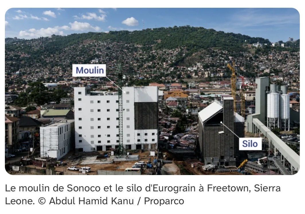 Avec le moulin de Sonoco, la Sierra Leone investit dans la sécurité alimentaire Avec le moulin de Sonoco, la Sierra Leone investit dans la sécurité alimentaire