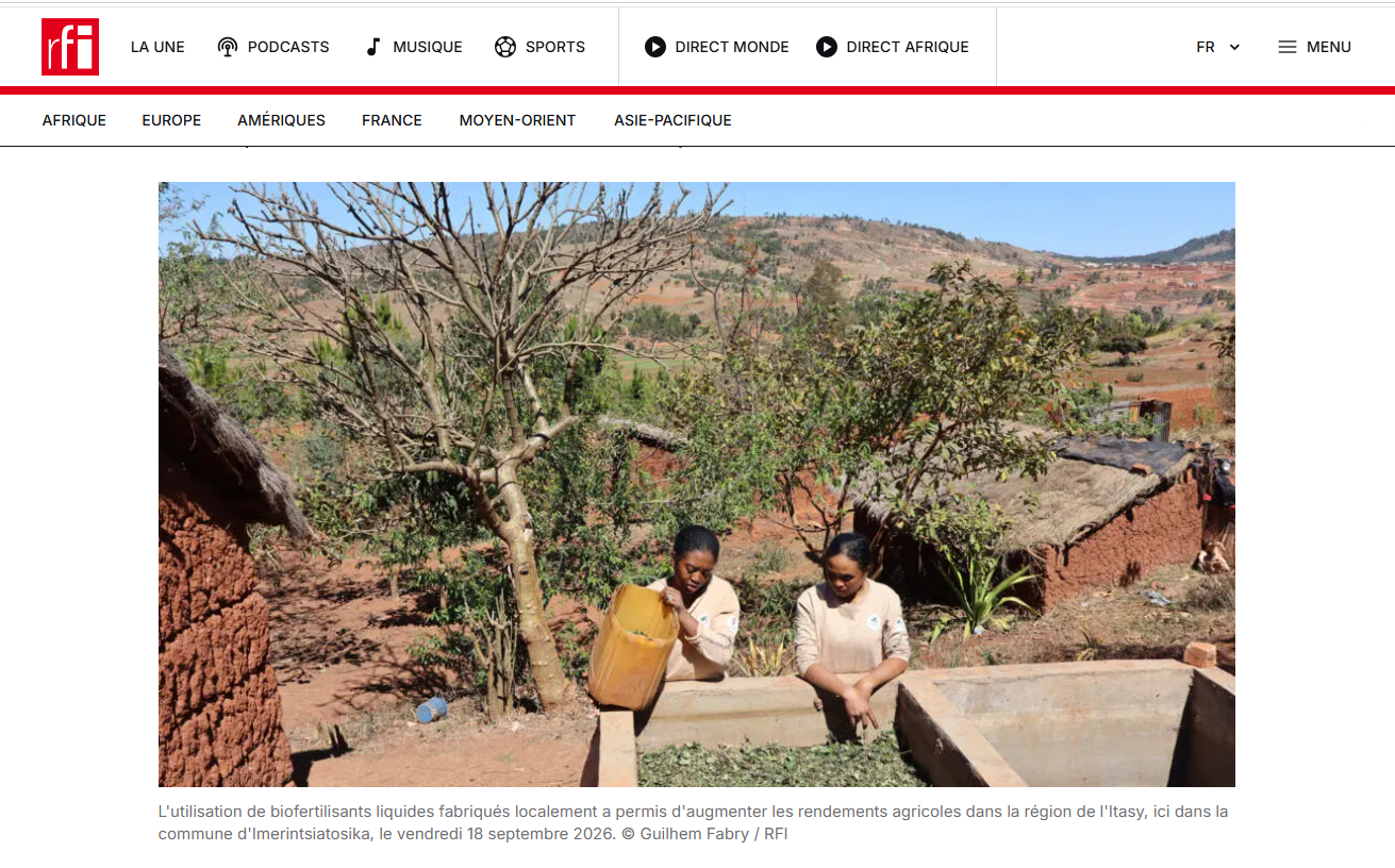 Madagascar: des biofertilisants pour remplacer les engrais chimiques de l’Itasy [2/2] – Afrique économie – RFI
